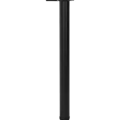 vidaXL 4 Höjdjusterbara bordsben i 710 mm Svart