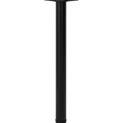 4 Höjdjusterbara bordsben i svart 710 mm