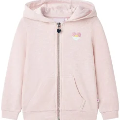 Online vidaXL Barnhoodie med dragkedja ljus mix 92 Rosa
