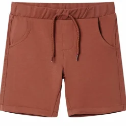 vidaXL Barnshorts med snöre 92 Brun
