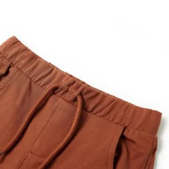 vidaXL Barnshorts med snöre 92 Brun