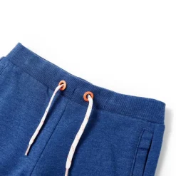 Online vidaXL Barnshorts med snöre mörk melange 116 Blå