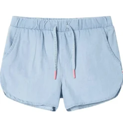 Outlet vidaXL Barnshorts mjuk denimblå 92 Ljusblå