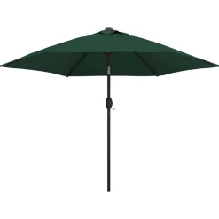 Hot vidaXL Parasoll t Stål 3 meter Grön