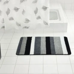 Best vidaXL RIDDER Badrumsmatta Carl 60x90 cm 7102307 Grå