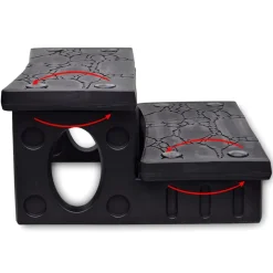 Outlet vidaXL a Spa Steg Svart