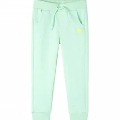 Clearance vidaXL Träningsbyxor för barn ljus 104 Grön