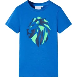 T-shirt för barn blå 104