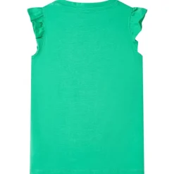 T-shirt för barn grön 116