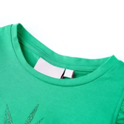 T-shirt för barn grön 116