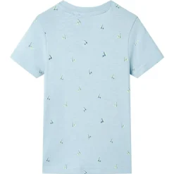 T-shirt för barn ljusblå 104