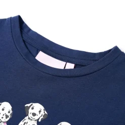 T-shirt för barn marinblå 116