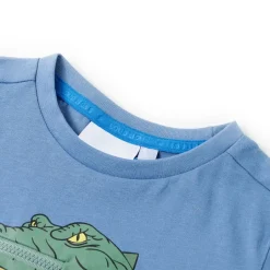 Online vidaXL T-shirt för barn mellan 128 Blå