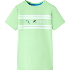 Online vidaXL T-shirt för barn neon 128 Grön