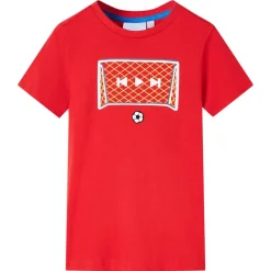 T-shirt för barn röd 92