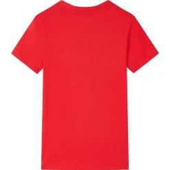 T-shirt för barn röd 92
