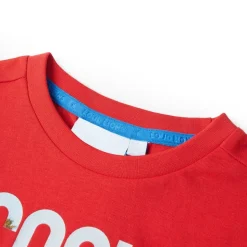 T-shirt för barn röd 104