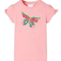 vidaXL T-shirt för barn 104 Rosa