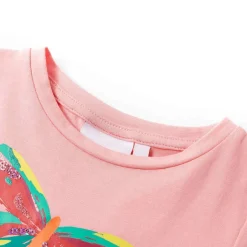 vidaXL T-shirt för barn 104 Rosa