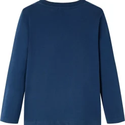 Online vidaXL T-shirt med långa ärmar för barn 104 Marinblå