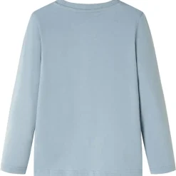 Online vidaXL T-shirt med långa ärmar för barn ljus 92 Blå