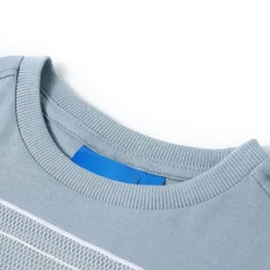 Online vidaXL T-shirt med långa ärmar för barn ljus 92 Blå
