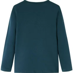 Discount vidaXL T-shirt med långa ärmar för barn mörk 104 Grön