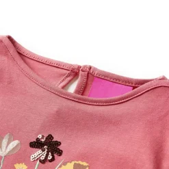 Discount vidaXL T-shirt med långa ärmar för barn gammel 92 Rosa