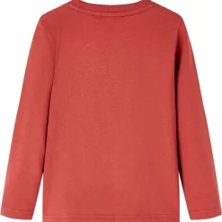 Sale vidaXL T-shirt med långa ärmar för barn ljus 92 Röd