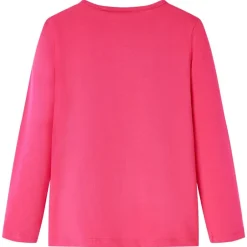 Outlet vidaXL T-shirt med långa ärmar för barn stark 104 Rosa