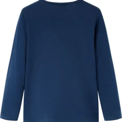 Hot vidaXL T-shirt med långa ärmar för barn 116 Marinblå