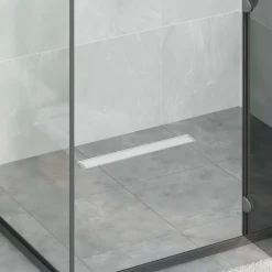 Online vidaXL 2 i 1 Duschavlopp 50 cm Rostfritt Stål 304 Silver