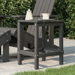 Clearance vidaXL Adirondack bord 38x38x46 cm HDPE Antracit