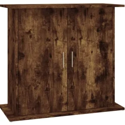 Sale vidaXL Akvariebänk 81x36x73 cm konstruerat trä Rökfärgad ek