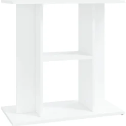 Hot vidaXL Akvariebänk 60x30x60 cm konstruerat trä Vit