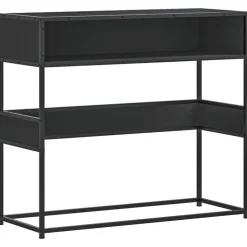 Online vidaXL Avlastningsbord 90x35x80 cm konstruerat trä Svart