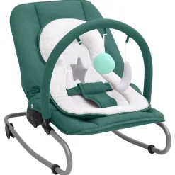Hot vidaXL Babysitter stål Grön