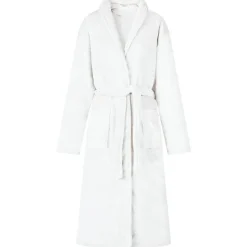 Hot vidaXL Badrock Utan Huva s Flanell Vit