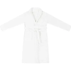 Hot vidaXL Badrock Utan Huva s Flanell Vit