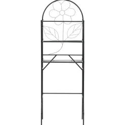 vidaXL Badrumshylla 60x33x174 cm svart