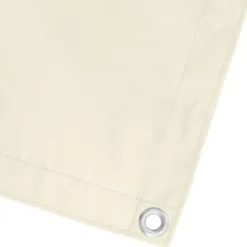 New vidaXL Balkong Skärm 120 x 200 cm PU-belagt oxford alu Kräm