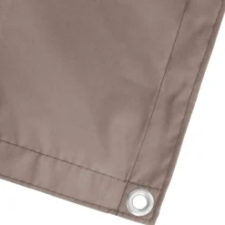 vidaXL Balkong Skärm Taupe 110 x 500 cm Oxford Tyg
