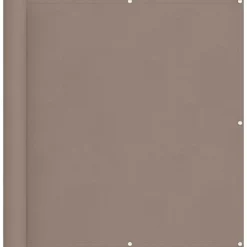 Best vidaXL Balkong Skärm 110 x 800 cm Oxford Tyg Taupe
