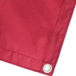 vidaXL Balkong Skärm Vinröd 75 x 200 cm PU-belagt oxford alu