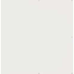 vidaXL Balkong Skärm Vit 110 x 1000 cm Oxford Tyg