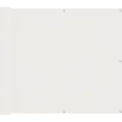 Outlet vidaXL Balkong Skärm 100 x 300 cm Oxford Tyg Vit