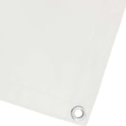vidaXL Balkong Skärm Vit 100 x 500 cm Oxford Tyg
