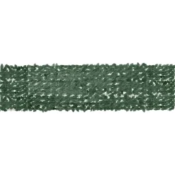 vidaXL Balkongskärm mörkgröna blad 300x75 cm