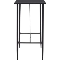 Hot vidaXL Barbord 120x60x110 cm MDF Svart