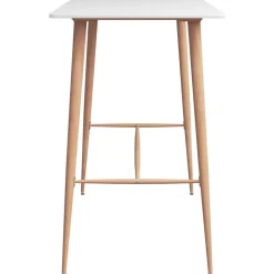 vidaXL Barbord vit 120x60x105 cm